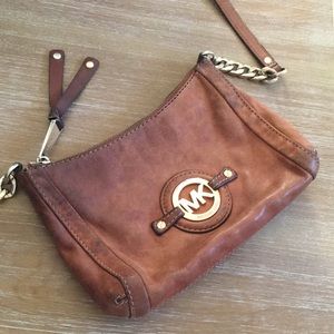 Michael Kors Leather Crossbody Purse